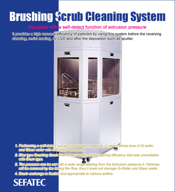 Brushing Scrub Cleaning System
