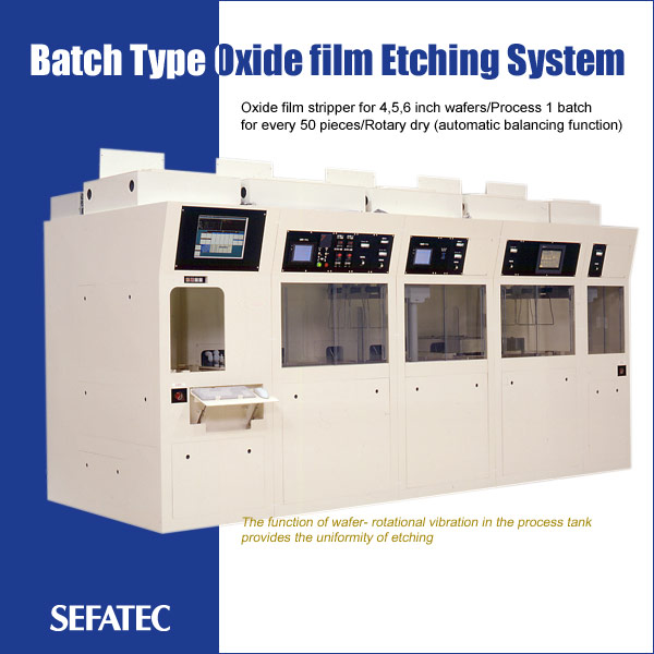 Batch Type Oxide film Etching System