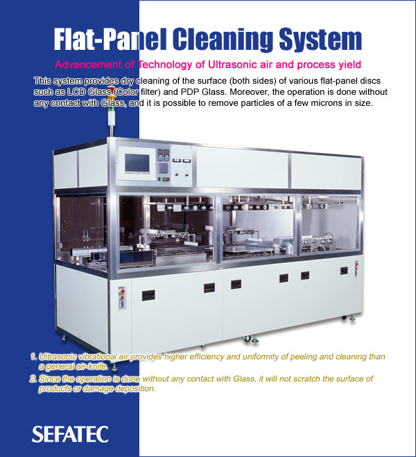 Flat-Panel Cleaning System